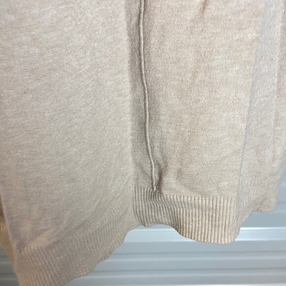 Dreamers Tan Oversized Tunic Blouse - Picture 7 of 9